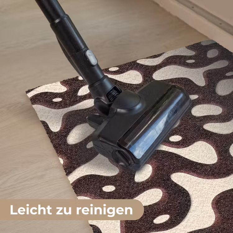 Organisch - Krachtig - Bruin Deurmat klein 898 -reinigen_DE