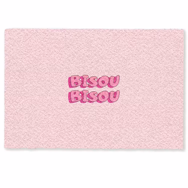 Bisou - Roze - Schaduw Deurmat klein -zkaufland3d