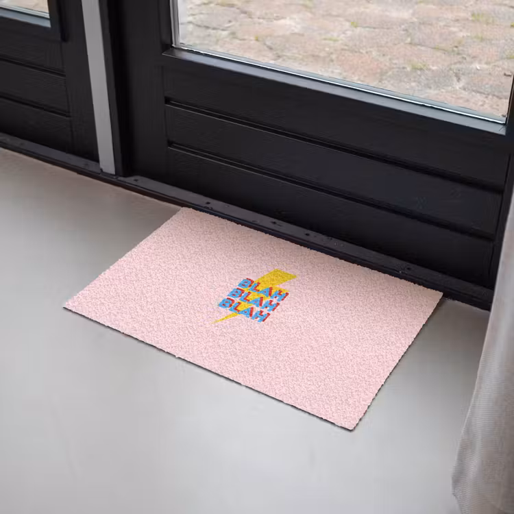 Blah - Bliksem - Roze Deurmat klein -sfeer2