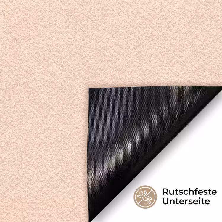 Pale - Peach - Nude Deurmat klein 898 -antislip_DE