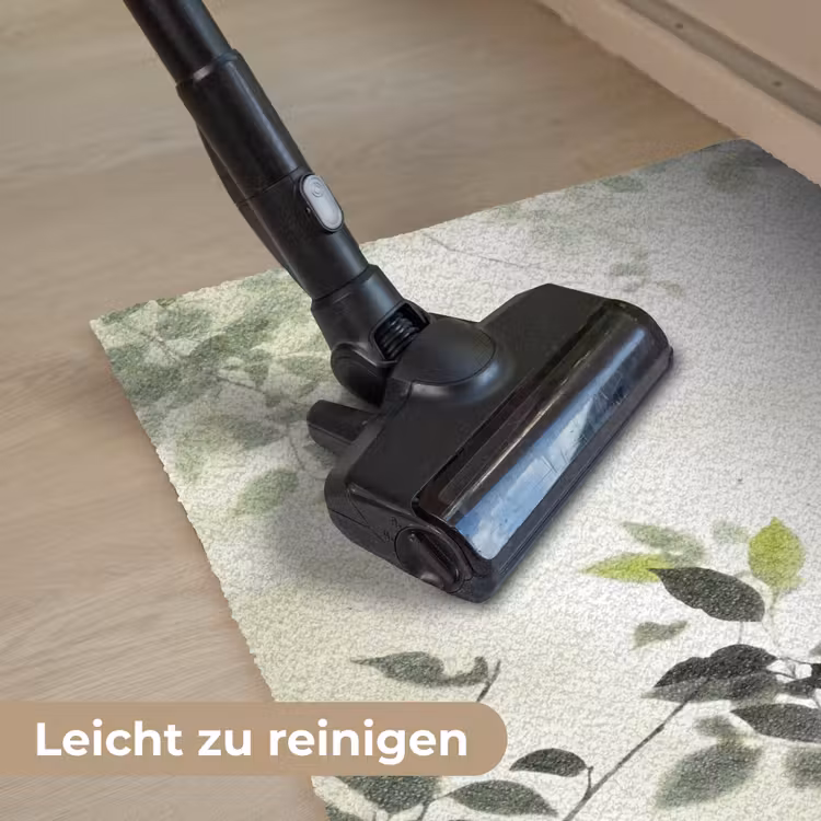 Blad - Schaduw - Natuur - Abstract - Groen Deurmat klein -reinigen_DE