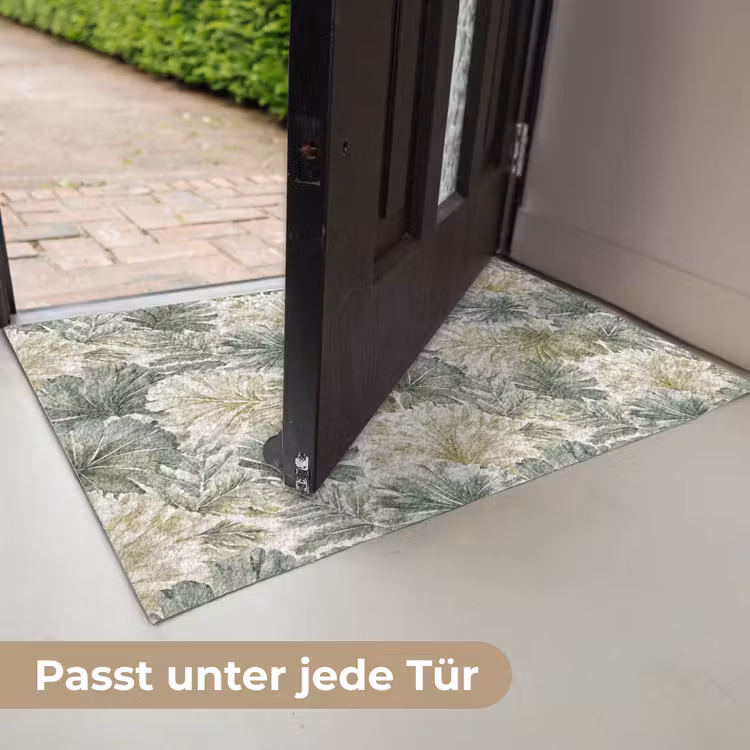 Bladeren - Botanisch - Groen Deurmat klein 898 -USP_DE