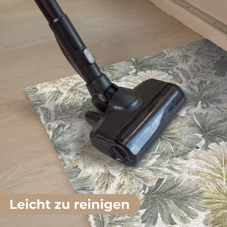 Bladeren - Botanisch - Groen Deurmat klein 898 -reinigen_DE