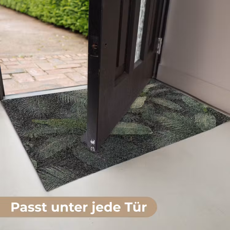 Bladeren - Groen - Tropisch - Natuur Deurmat klein -USP_DE