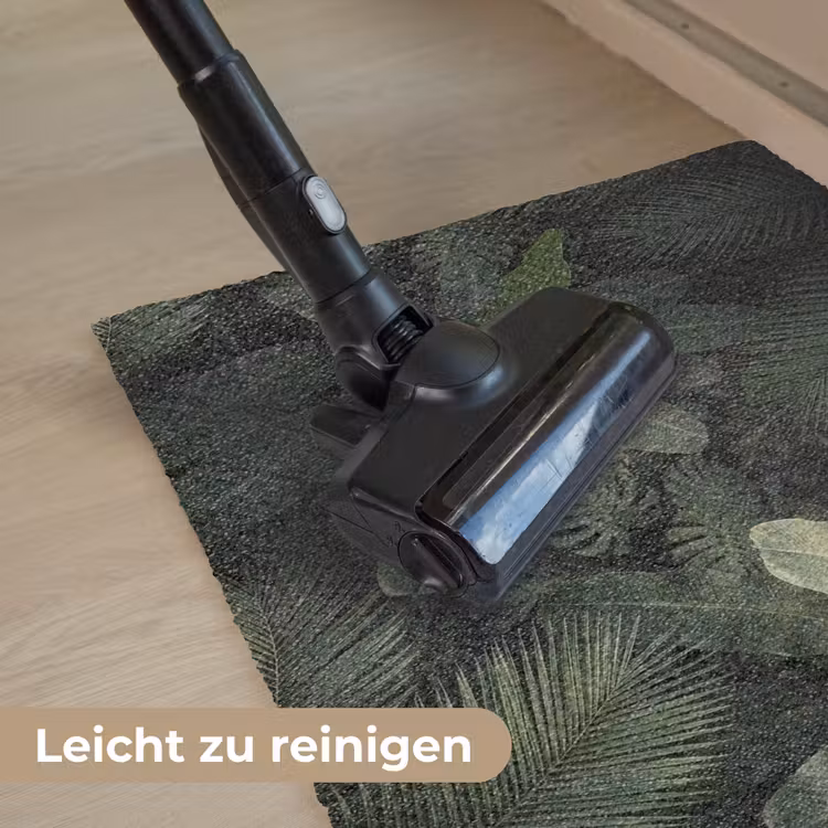 Bladeren - Groen - Tropisch - Natuur Deurmat klein -reinigen_DE