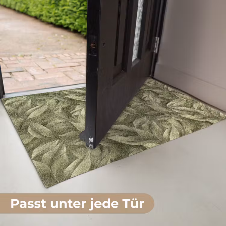 Bladeren - Modern - Groen Deurmat klein 898 -USP_DE