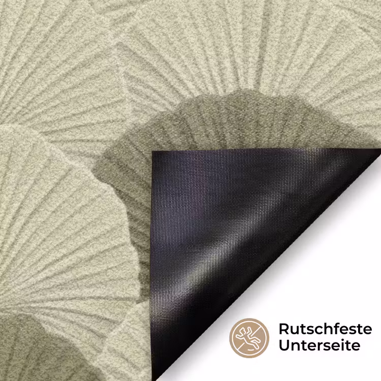 Bladeren - Structuur - Groen Deurmat klein 898 -antislip_DE