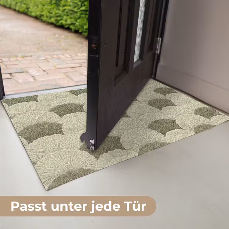 Bladeren - Structuur - Groen Deurmat klein 898 -USP_DE