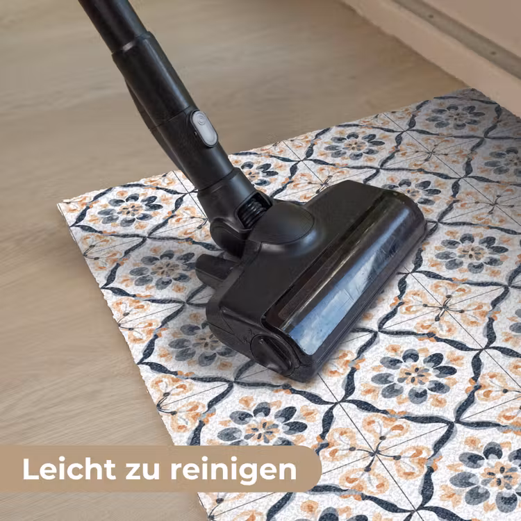 Bladvorm - Patroon - Kleurrijk Deurmat klein 898 -reinigen_DE