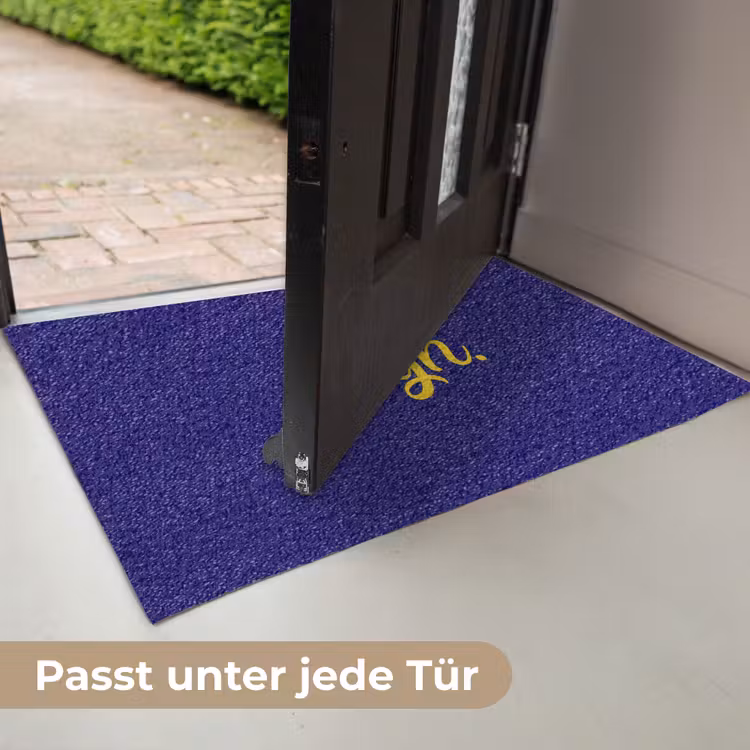 Blauw - Geel - Fijn Deurmat klein -USP_DE