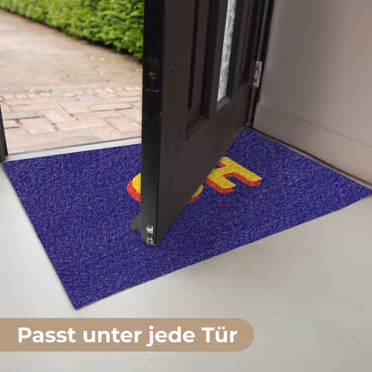 Blauw - Geel - OH - Schaduw Deurmat klein -USP_DE