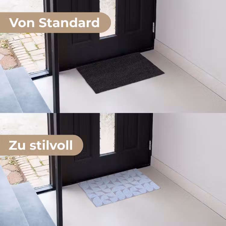 Blokken - Blauw - Paars - Patroon Deurmat klein 898 -voor-na_DE