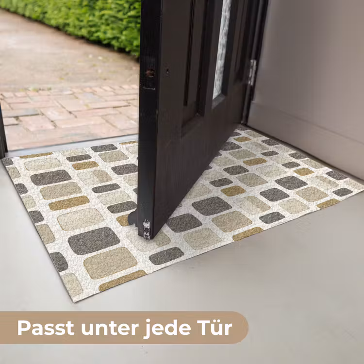 Blokken - Vintage - Grijs Deurmat klein 898 -USP_DE