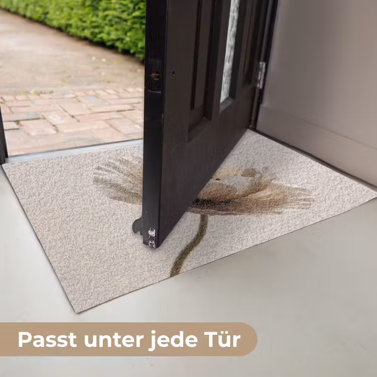 Bloem - Beige - Crème Deurmat klein -USP_DE