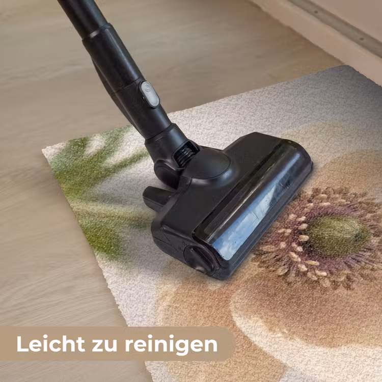 Bloem - Minimalistisch - Groen Deurmat klein -reinigen_DE