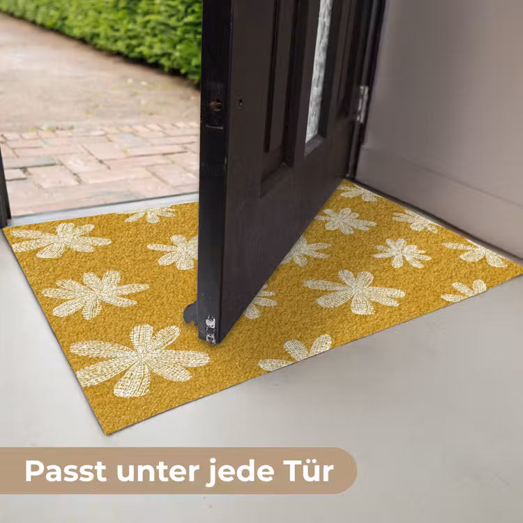 Bloem - Speels - Okergeel Deurmat klein 898 -USP_DE