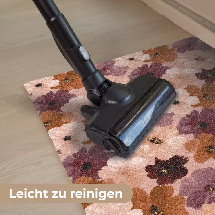 Bloemen - Abstract - Aardetinten Deurmat klein 898 -reinigen_DE