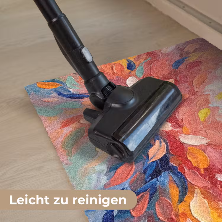 Bloemen - Abstract - Kunst - Modern Deurmat klein -reinigen_DE