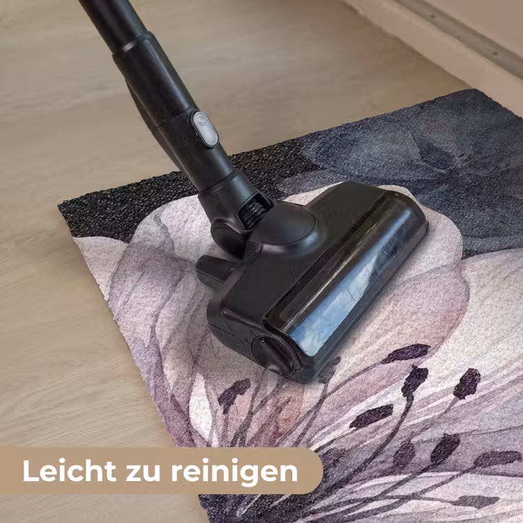 Bloemen - Aquarel - Modern - Roze - Donker Deurmat klein -reinigen_DE