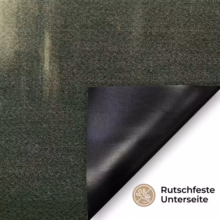 Bloemen - Bladeren - Zon - Groen Deurmat klein -antislip_DE