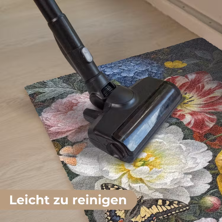 Bloemen - Boeket - Klassiek - Kleurrijk - Natuur Deurmat klein -reinigen_DE