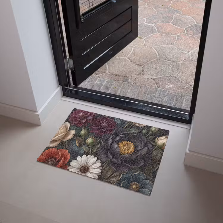 Bloemen - Boeket - Natuur - Klassiek - Weelderig Deurmat klein -sfeer5