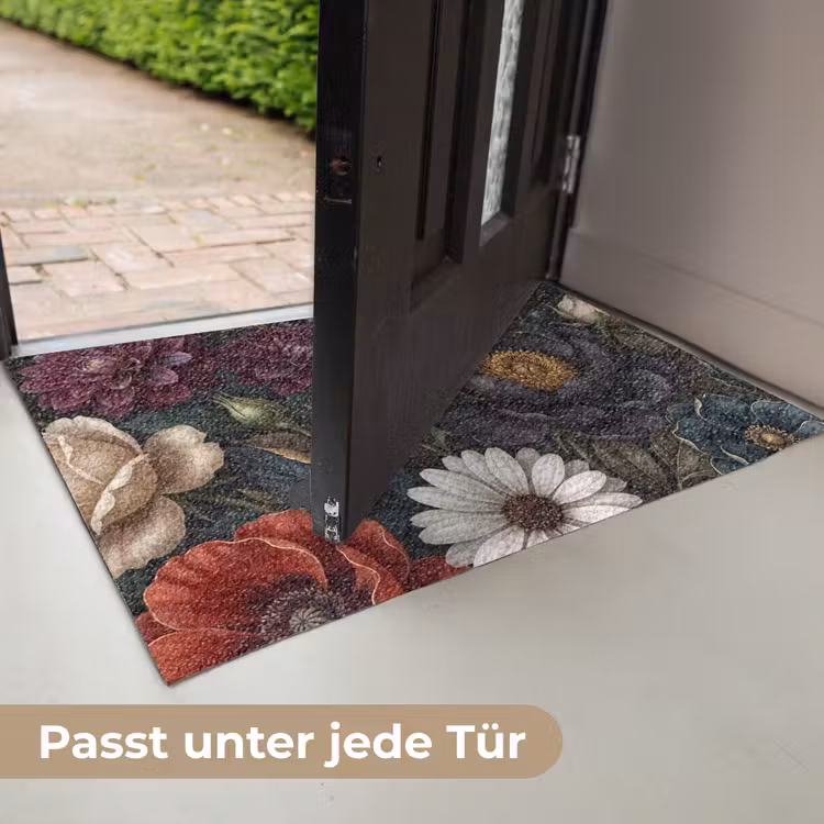 Bloemen - Boeket - Natuur - Klassiek - Weelderig Deurmat klein -USP_DE