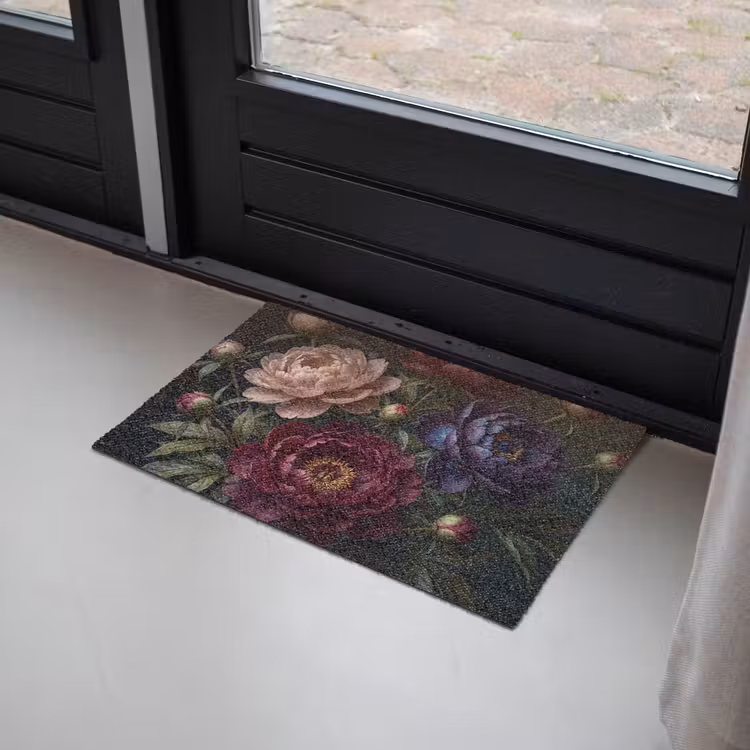 Bloemen - Boeket - Natuur - Modern - Donker Deurmat klein -sfeer2