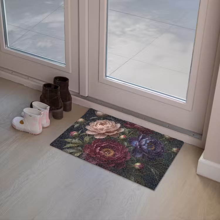 Bloemen - Boeket - Natuur - Modern - Donker Deurmat klein -sfeer3