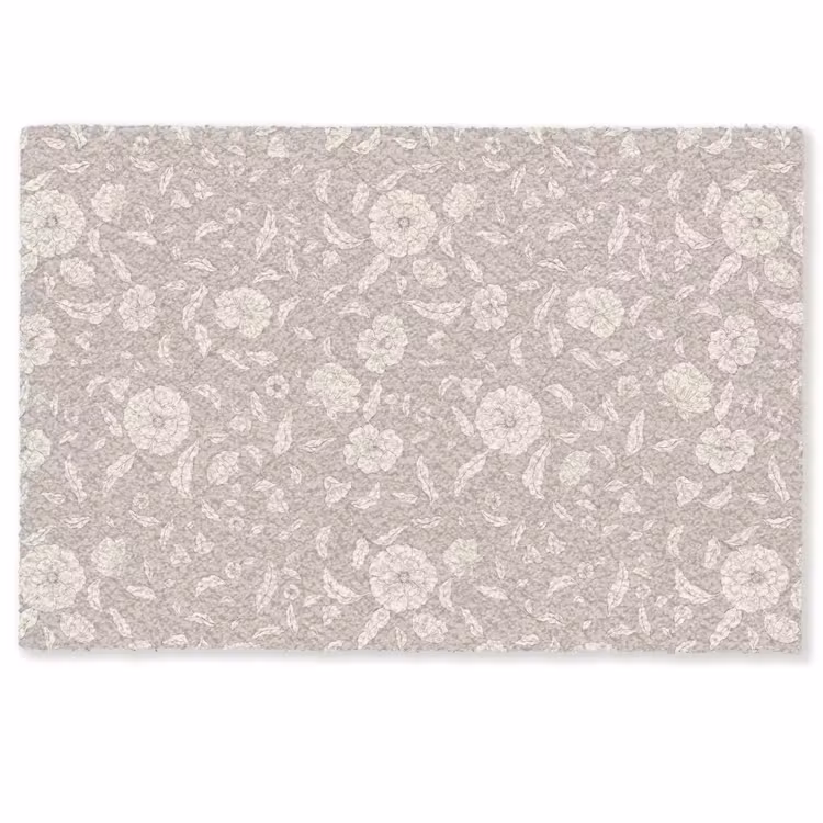 Bloemen - Blaadjes - Patroon Deurmat klein 898 -zkaufland3d