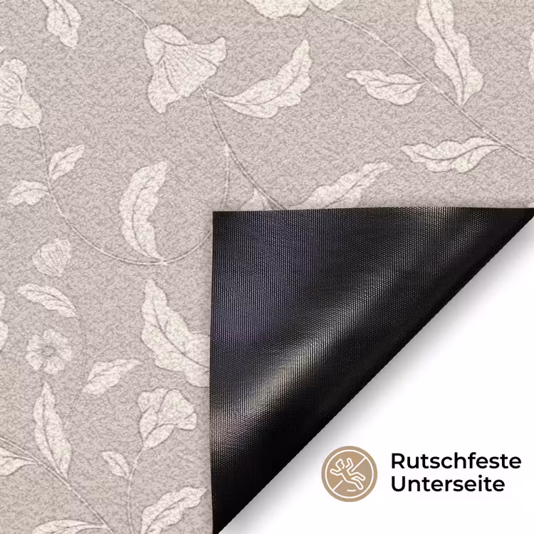 Bloemen - Blaadjes - Patroon Deurmat klein 898 -antislip_DE