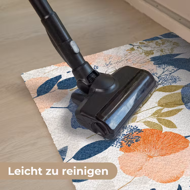 Bloemen - Botanisch - Kleurrijk Deurmat klein 898 -reinigen_DE