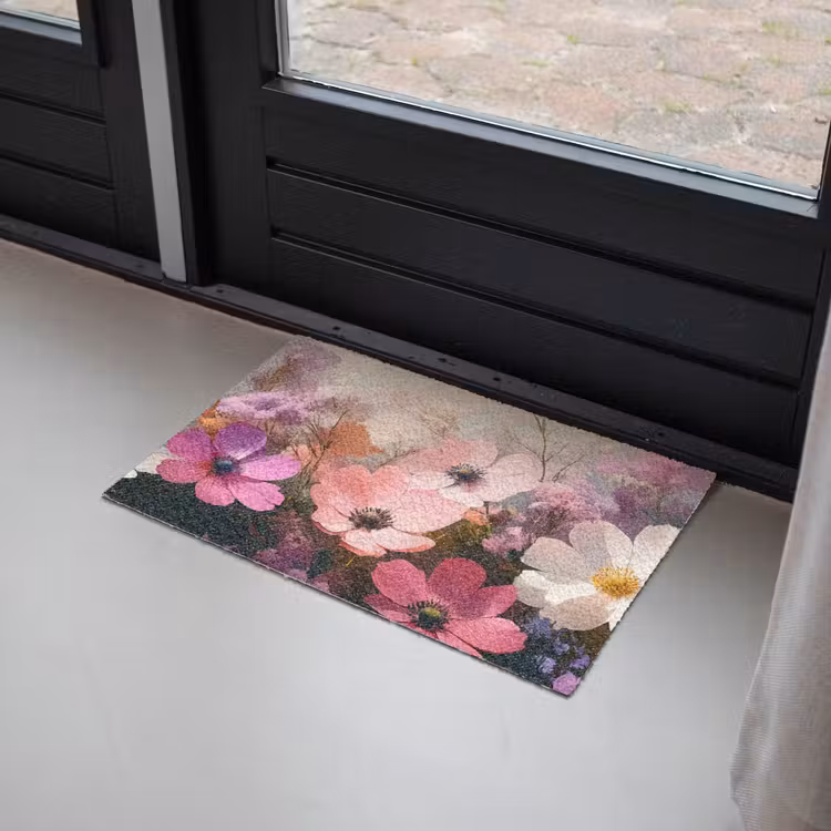 Bloemen - Kleurrijk - Bloei Deurmat klein -sfeer2