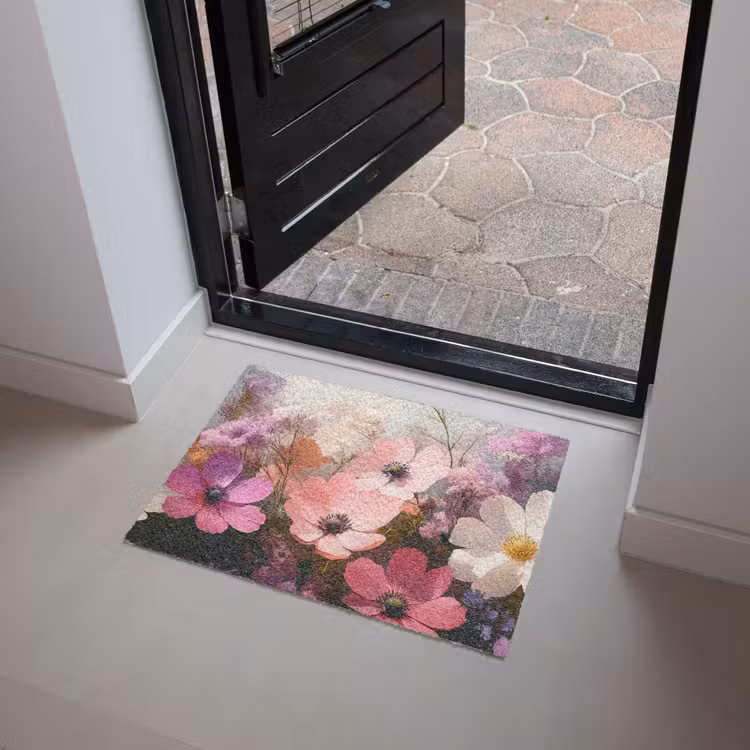 Bloemen - Kleurrijk - Bloei Deurmat klein -sfeer5