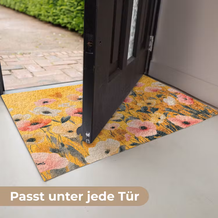 Bloemen - Veld - Geel Deurmat klein -USP_DE