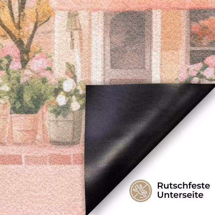 Bloemen - Huizen - Dorp Deurmat klein -antislip_DE