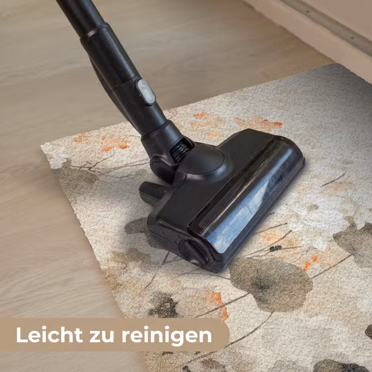 Bloemen - Japandi - Wabi sabi Deurmat klein -reinigen_DE