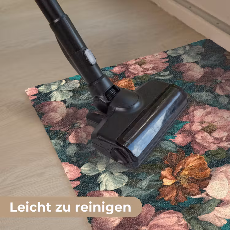 Bloemen - Schilderachtig - Patroon - Roze Deurmat klein 898 -reinigen_DE
