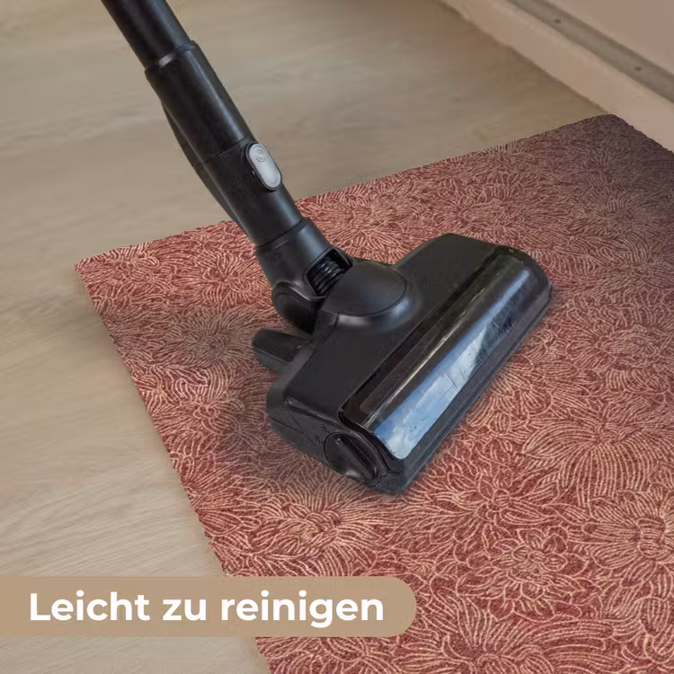 Bloemen - Motief - Rood Deurmat klein 898 -reinigen_DE