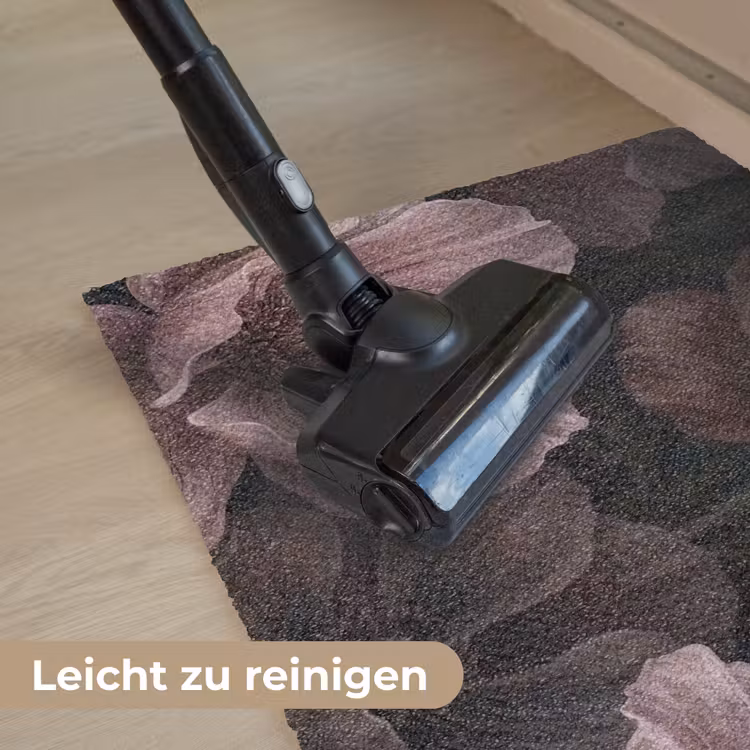 Bloemen - Natuur - Roze - Donker - Modern Deurmat klein -reinigen_DE