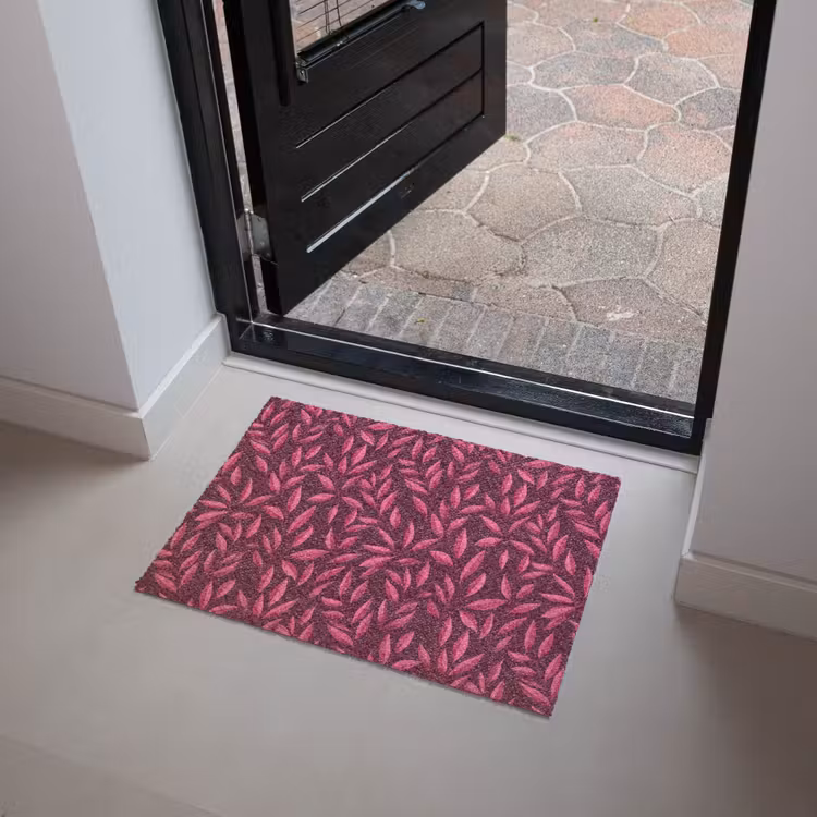 Bloemen - Roze - Natuur - Patroon Deurmat klein 898 -sfeer5