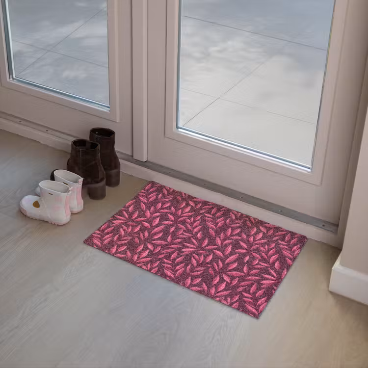 Bloemen - Roze - Natuur - Patroon Deurmat klein 898 -sfeer3
