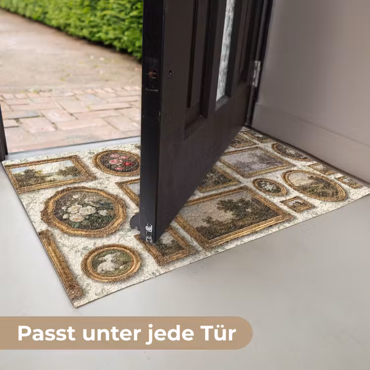 Bloemen - Roze - Stilleven - Klassiek Deurmat klein -USP_DE