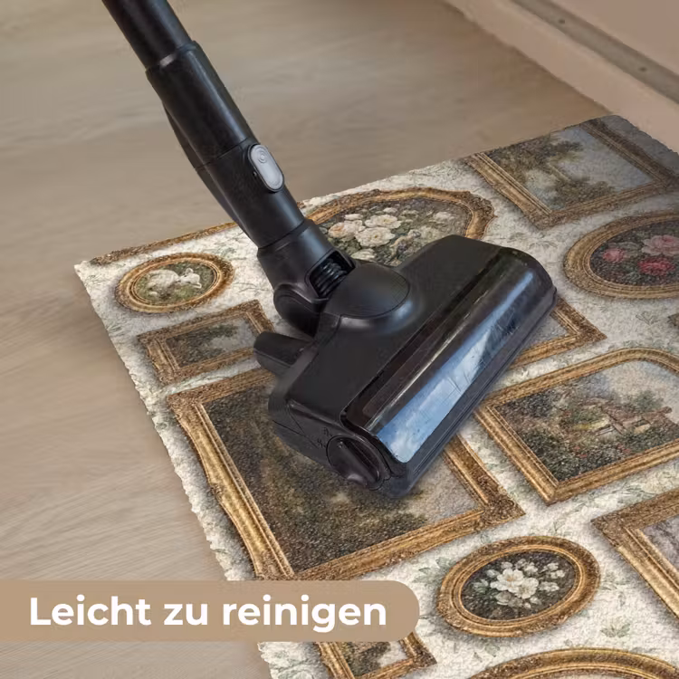 Bloemen - Roze - Stilleven - Klassiek Deurmat klein -reinigen_DE