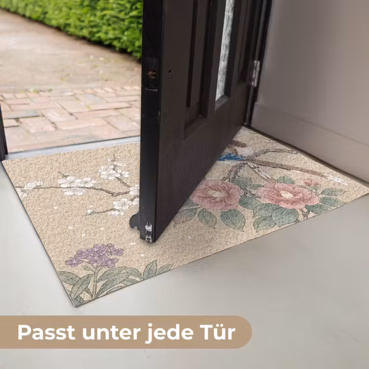 Bloemen - Vogels - Bloemen Deurmat klein -USP_DE