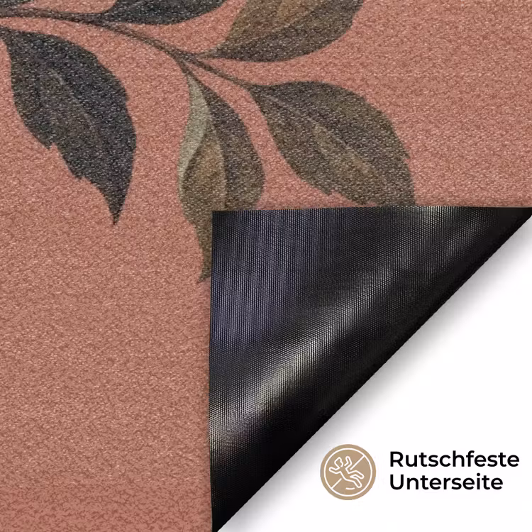 Boeket - Retro - Kleurrijk Deurmat klein -antislip_DE