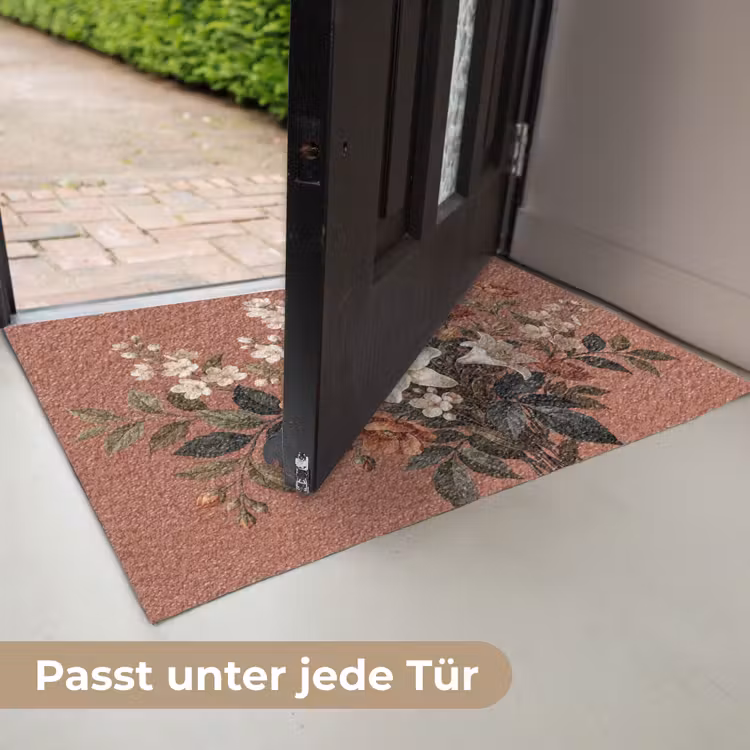 Boeket - Retro - Kleurrijk Deurmat klein -USP_DE