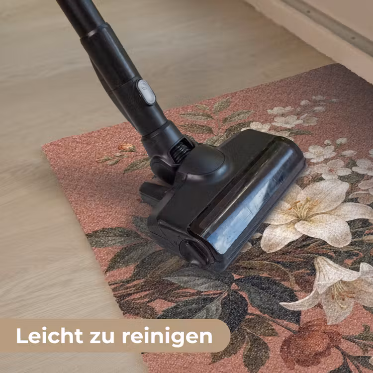 Boeket - Retro - Kleurrijk Deurmat klein -reinigen_DE