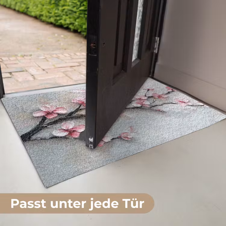 Bloesem - Kunstzinnig - Roze - Sakura Deurmat klein -USP_DE