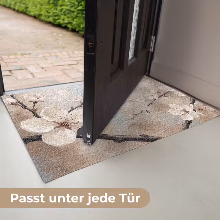 Bloesem - Takken - Schilderij - Beige - Serene Deurmat klein -USP_DE